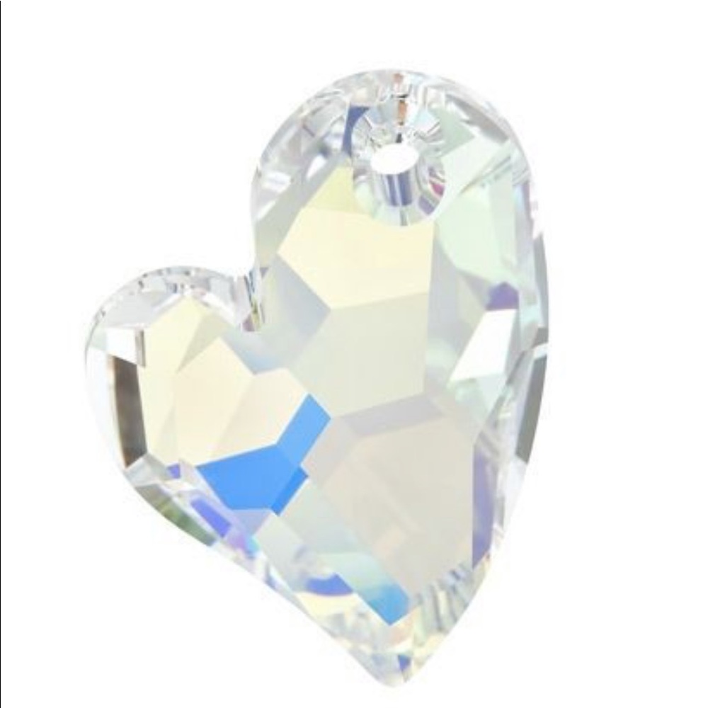 Handmade Swarovski “Devoted 2 U” Crystal Necklace - Picture 2 of 6